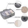 imageBAGAIL Clear Packing Cubes Packing Organizer for Travel Accessories Luggage suitcaseGrey