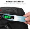 imageBAGAIL Digital Luggage Scale 110lbs Hanging Baggage Scale with Backlit LCD Display Portable Suitcase Weighing Scale Travel Luggage Weight Scale with Hook Strong Straps for TravelersBlue
