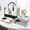 imageBAGAIL Initial Tote Bag Personalized Birthday Gifts for Women Teacher Friends Mom Wedding Monogrammed Beach BagIvory1pcs
