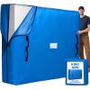 imageBAGAIL Mattress Bags for Moving Mattress Covers with Heavy Duty Handles Reusable Mattress Storage Bag for Moving SuppliesNavy QueenBlue
