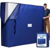 imageBAGAIL Mattress Bags for Moving Mattress Covers with Heavy Duty Handles Reusable Mattress Storage Bag for Moving SuppliesNavy QueenNavy