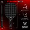 imageBAGAIL Pickleball Paddles USAPA Approved Fiberglass Surface Pickleball Set Lightweight Pickle Ball Rackets with 4 Balls 1 Bag Designed in California for Traction and StabilityChessboard