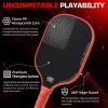 imageBAGAIL Pickleball Paddles USAPA Approved Fiberglass Surface Pickleball Set Lightweight Pickle Ball Rackets with 4 Balls 1 Bag Designed in California for Traction and StabilityOrange