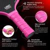 imageBAGAIL Pickleball Paddles USAPA Approved Fiberglass Surface Pickleball Set Lightweight Pickle Ball Rackets with 4 Balls 1 Bag Designed in California for Traction and StabilityPink