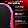 imageBAGAIL Pickleball Paddles USAPA Approved Fiberglass Surface Pickleball Set Lightweight Pickle Ball Rackets with 4 Balls 1 Bag Designed in California for Traction and StabilityPink