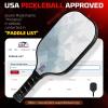 imageBAGAIL Pickleball Paddles USAPA Approved Fiberglass Surface Pickleball Set Lightweight Pickle Ball Rackets with 4 Balls 1 Bag Designed in California for Traction and StabilityPuzzle