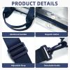 imageBAGAIL Stadium Approved Clear Tote Bag with Inner Pocket Transparent Travel Bag for Sports Event Concert WorkNavy