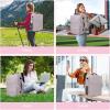 imageBAGAIL Travel Laptop Backpack Carry on with USB Port Luggage Bag for HolidayPinkPurple
