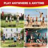 imageBAGAIL Volleyball Net 12ft20ft Portable Volleyball Net for Backyard  Adjustable Height HeavyDuty Frame Freestanding Design  Portable OutdoorIndoor Volleyball Set with Carry Bag12ft  20ft