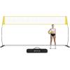 imageBAGAIL Volleyball Net 12ft20ft Portable Volleyball Net for Backyard  Adjustable Height HeavyDuty Frame Freestanding Design  Portable OutdoorIndoor Volleyball Set with Carry Bag12ft  20ft