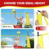 imageBAGAIL Volleyball Net 12ft20ft Portable Volleyball Net for Backyard  Adjustable Height HeavyDuty Frame Freestanding Design  Portable OutdoorIndoor Volleyball Set with Carry Bag12ft