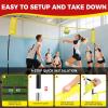 imageBAGAIL Volleyball Net 12ft20ft Portable Volleyball Net for Backyard  Adjustable Height HeavyDuty Frame Freestanding Design  Portable OutdoorIndoor Volleyball Set with Carry Bag12ft  20ft