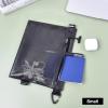 imageBAGAIL Waterresistant Airtight Zipper Pouch Ultralight Travel Packing Bags for Toiletries Document ElectronicsBlack