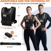 imageBAGAIL Weighted Vest Men 20lbs30lbs40lbs Adjustable Weighted Vest for Woman with Removable Iron Weights Womens Weight Vest for Walking Rucking Running Strength training30 lb