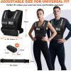 imageBAGAIL Weighted Vest Men 20lbs30lbs40lbs Adjustable Weighted Vest for Woman with Removable Iron Weights Womens Weight Vest for Walking Rucking Running Strength training40 lb