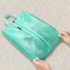 imageBagail Shoe Bags for Travel2 Set Shoe Bag for Storage in ClosetTransparent Shoe Packing Organizers with YKK Zipper L 17quotx10quotx5quot Coral 2pcsTurquoise 2pcs