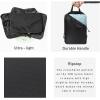 imageBagail Ultralight Compression Cubes 7 Set  3 Packing Cubes 3 Organizers and 1 Shoe BagThe Black