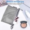 imageBagail Ultralight Zipper Pouch Travel Packing Bags for Toiletries Document ElectronicsAsh Grey