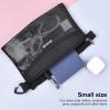 imageBagail Ultralight Zipper Pouch Travel Packing Bags for Toiletries Document ElectronicsBlack Set