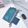 imageBagail Ultralight Zipper Pouch Travel Packing Bags for Toiletries Document ElectronicsTeal