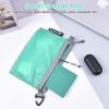 imageBagail Ultralight Zipper Pouch Travel Packing Bags for Toiletries Document ElectronicsTurquoise