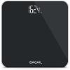 imageBAGAIL Bathroom Scale Digital Weighing Scale with High Precision Sensors and Tempered Glass Ultra Slim Stepon Technology ShineThrough Display  15Yr Guarantee Black