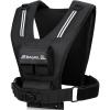imageBAGAIL Weighted Vest Men 20lbs30lbs40lbs Adjustable Weighted Vest for Woman with Removable Iron Weights Womens Weight Vest for Walking Rucking Running Strength training20 lb