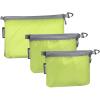 imageBagail Ultralight Zipper Pouch Travel Packing Bags for Toiletries Document ElectronicsGreen