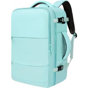 imageBAGAIL Travel Laptop Backpack Carry on with USB Port Luggage Bag for HolidayPinkMint