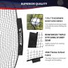 imageBAGAIL 7x7 FT Baseball ampamp Softball Net Replacement Net Only No Frame 7Strand Heavy Duty Knotless Polyester Replacement Baseball Net for Baseball Pitching Hitting and ThrowingBlack  Full Mouth Version