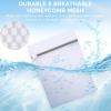 imageBAGAIL Laundry Bags Mesh Wash Bag for Intimates Lingerie and Delicates3PcsHoneycomb 1S 1M 1LWhiteHoneycomb