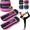 imageBAGAIL Ankle and Wrist Weights for Women ampamp Men 1 Pair 1246810 LBS Leg Weight with Sleek Design ampamp Secure Fit Arm Weighted Set for Walking Running Home Fitness ampamp Physical TherapyPink