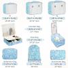 imageBAGAIL 8 Set Packing Cubes Luggage Packing Organizer Bags for Travel AccessoriesBlue paisleyBlue paisley