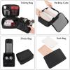 imageBAGAIL 8 Set Packing Cubes Luggage Packing Organizer Bags for Travel AccessoriesBlue paisleyJet Black