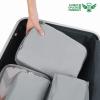 imageBAGAIL 8 Set Packing Cubes Luggage Packing Organizer Bags for Travel AccessoriesBlue paisleyPewter Color