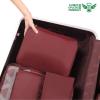 imageBAGAIL 8 Set Packing Cubes Luggage Packing Organizer Bags for Travel AccessoriesBlue paisleyWine Red