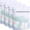imageBAGAIL Laundry Bags Mesh Wash Bag for Intimates Lingerie and Delicates4LPearl WhiteFine Mesh