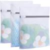 imageBAGAIL Laundry Bags Mesh Wash Bag for Intimates Lingerie and Delicates4LPearl WhiteFine Mesh