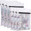 imageBAGAIL Laundry Bags Mesh Wash Bag for Intimates Lingerie and Delicates4LPearl WhiteFine Mesh