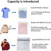 imageBAGAIL Laundry Bags Mesh Wash Bag for Intimates Lingerie and Delicates4LPearl WhiteFine Mesh