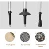 imageBAGAIL Trekking Poles Anti Shock Adjustable Hiking Walking AllAround Trail Poles with EVA Foam Handle