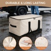 image:imageBAGAIL Heavy Duty Moving Bags with Strong Handle Extra Large Moving Boxes Storage Tote for Clothes College Moving Supplies6 Pack BluewindowsBeige