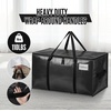 image:imageBAGAIL Heavy Duty Moving Bags with Strong Handle Extra Large Moving Boxes Storage Tote for Clothes College Moving Supplies6 Pack BluewindowsBlack