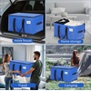 image:imageBAGAIL Heavy Duty Moving Bags with Strong Handle Extra Large Moving Boxes Storage Tote for Clothes College Moving Supplies6 Pack BluewindowsBlue
