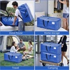 image:imageBAGAIL Heavy Duty Moving Bags with Strong Handle Extra Large Moving Boxes Storage Tote for Clothes College Moving Supplies6 Pack BluewindowsBluebackpack