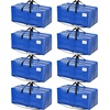 image:imageBAGAIL Heavy Duty Moving Bags with Strong Handle Extra Large Moving Boxes Storage Tote for Clothes College Moving Supplies6 Pack BluewindowsBluebackpack