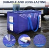 image:imageBAGAIL Heavy Duty Moving Bags with Strong Handle Extra Large Moving Boxes Storage Tote for Clothes College Moving Supplies6 Pack BluewindowsBluewindows