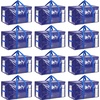 image:imageBAGAIL Heavy Duty Moving Bags with Strong Handle Extra Large Moving Boxes Storage Tote for Clothes College Moving Supplies6 Pack BluewindowsBluewindows