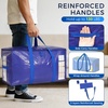 image:imageBAGAIL Heavy Duty Moving Bags with Strong Handle Extra Large Moving Boxes Storage Tote for Clothes College Moving Supplies6 Pack BluewindowsBluewindows