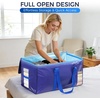 image:imageBAGAIL Heavy Duty Moving Bags with Strong Handle Extra Large Moving Boxes Storage Tote for Clothes College Moving Supplies6 Pack BluewindowsBluewindows